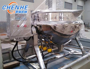 平板攪拌炒鍋裝車發(fā)貨了